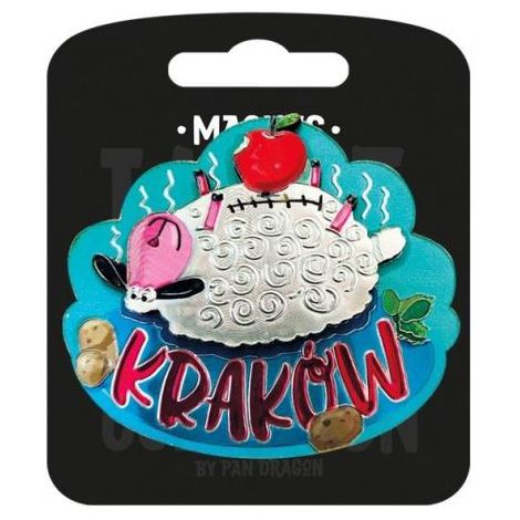 Magnes Pan Dragon Kraków Leżąca owca
